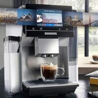 iemens Electroménager -TQ715R03 Machine à Café Tout-Automatique EQ700 Integral – Cold Brew – Aromaselect – Inox