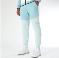 Ensemble De Survetement 0209 Turquoise Blanc - Image 5